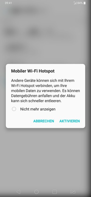 Wählen Sie AKTIVIEREN