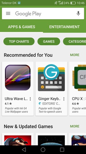 Select the Search bar