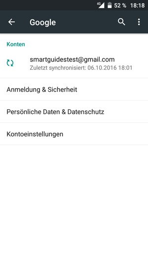 Wählen Sie Ihr Konto