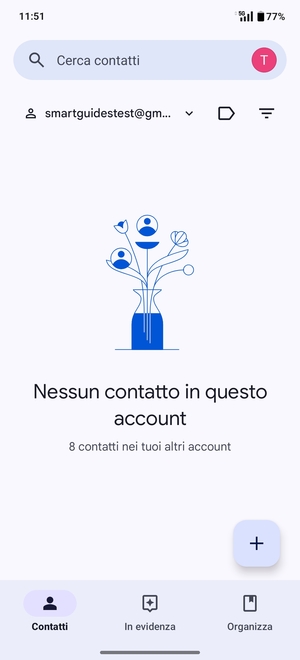 Seleziona Organizza
