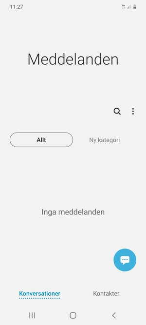 Tryck på Meny-knappen
