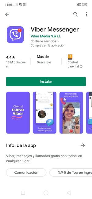 Seleccione Instalar