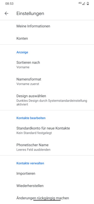 Wählen Sie Importieren
