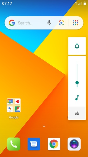 Select Sound to change to vibration mode