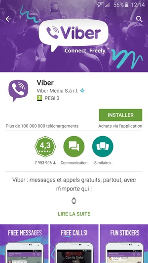 Sélectionnez INSTALLER