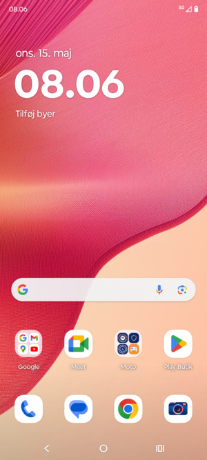 Vælg Google