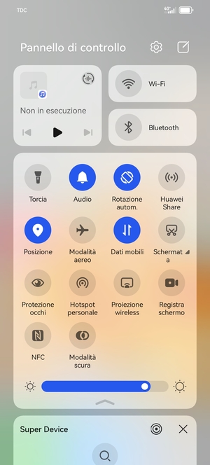 Disattiva Posizione