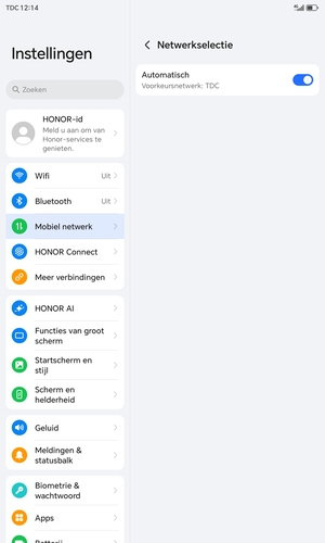 Schakel Automatisch uit