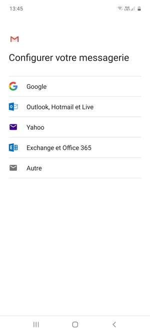 Sélectionnez Autre
