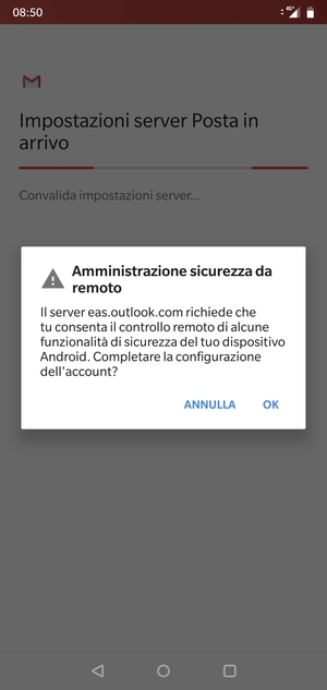 Seleziona OK