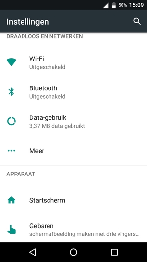 Selecteer Wi-Fi