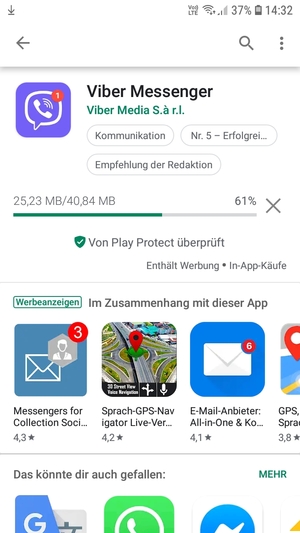 Warten Sie, bis der Installationsprozess  beendet ist