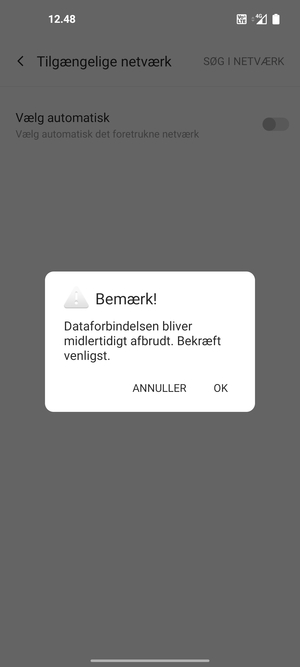 Vælg OK