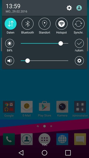 Wählen Sie Autom.
