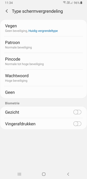 Selecteer Patroon