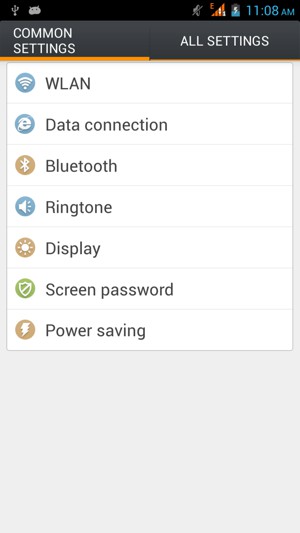 Select WLAN