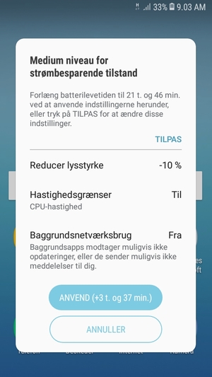 Vælg ANVEND