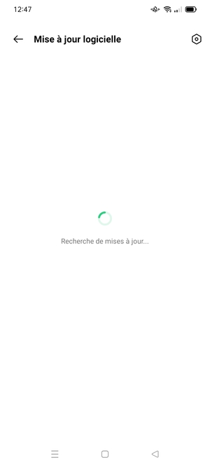 Veuillez attendre la fin de la recherche