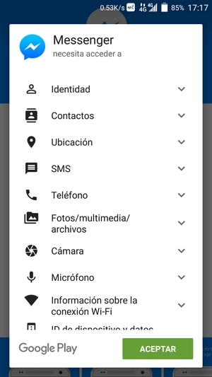 Seleccione ACEPTAR