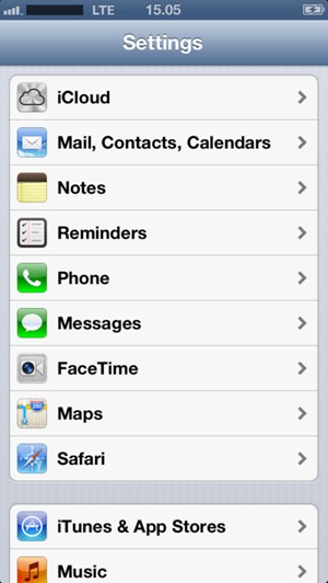 To change the PIN for the SIM card, return to the Settings menu and scroll to and select Phone