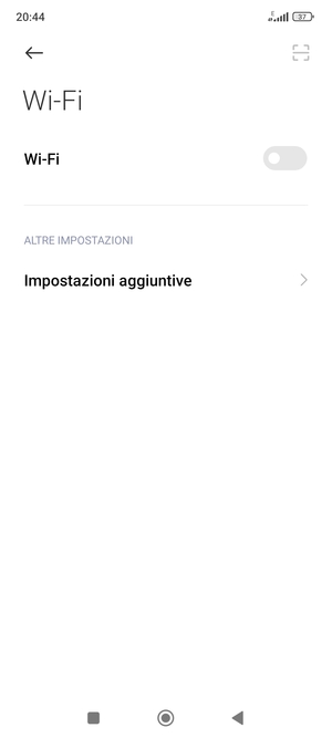 Attiva Wi-Fi