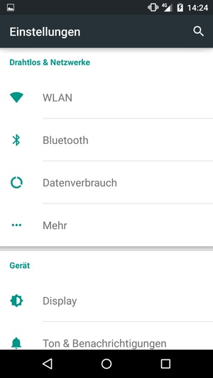 Wählen Sie Mehr