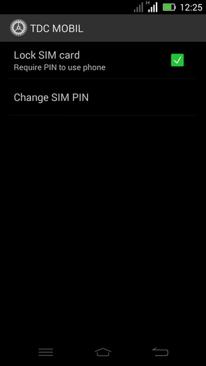 Select Change SIM PIN