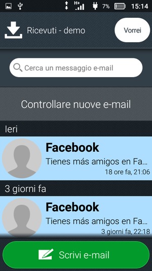Il tuo account è pronto per l'uso