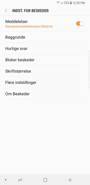 Vælg Flere indstillinger
