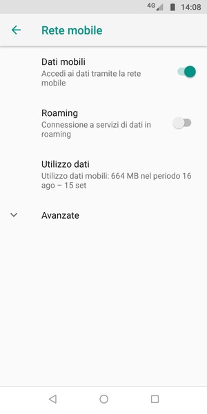 Seleziona Avanzate
