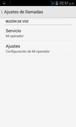 Seleccione Servicio