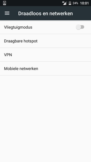 Selecteer Draagbare hotspot