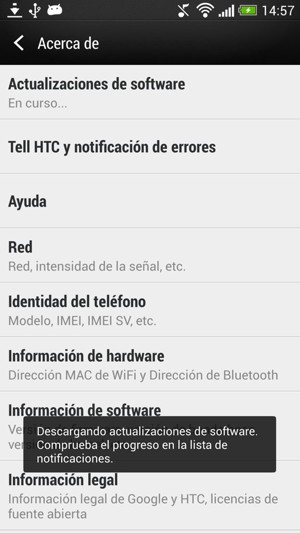 Espere a que finalice la descarga.