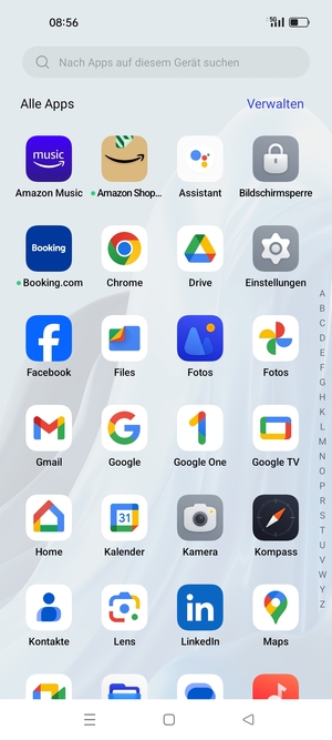 Wählen Sie Kontakte
