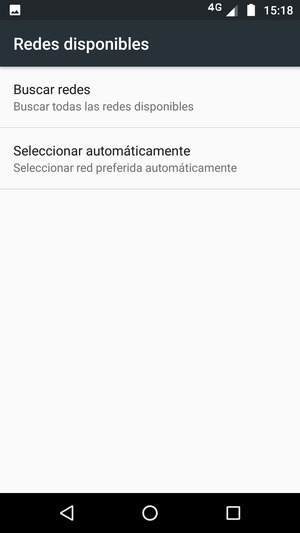 Seleccione Buscar redes