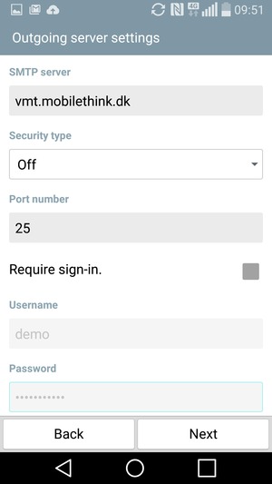 Uncheck the Require sign-in. checkbox and select Next