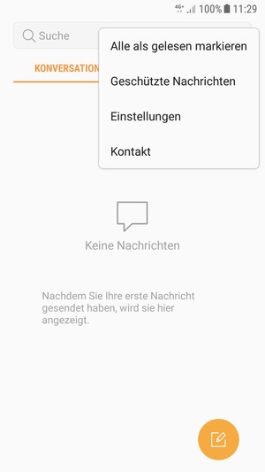 Wählen Sie Einstellungen