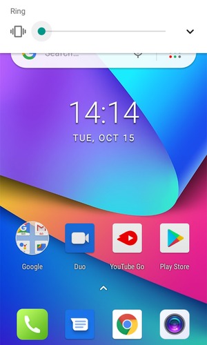 Continue to press for vibration mode, which is approved with a short vibration