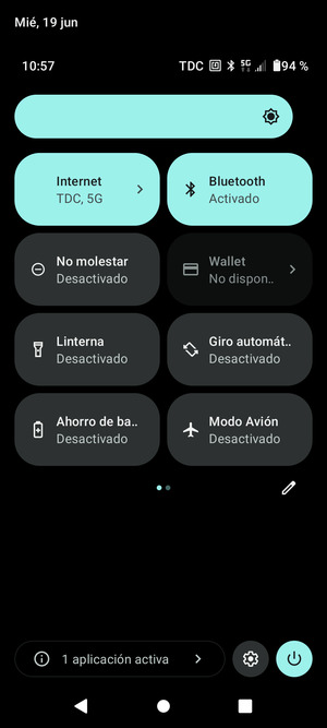 Desactive Bluetooth