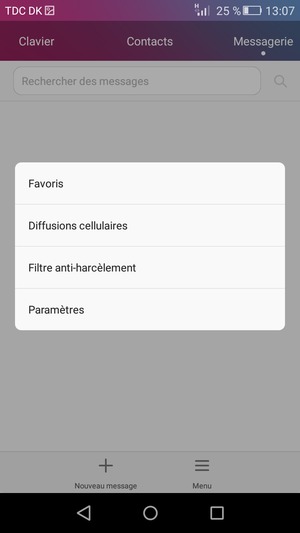 Sélectionnez Paramètres