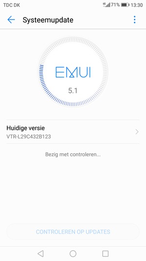 Wacht tot de zoekopdracht beëindigd is