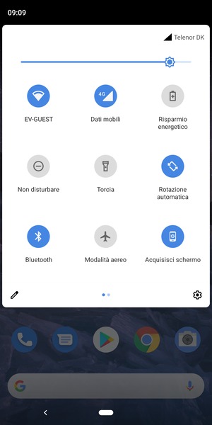 Disattiva Wi-Fi e Bluetooth
