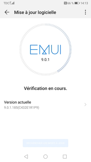 Veuillez attendre la fin de la recherche