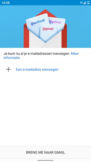 Selecteer Een e-mailadres toevoegen