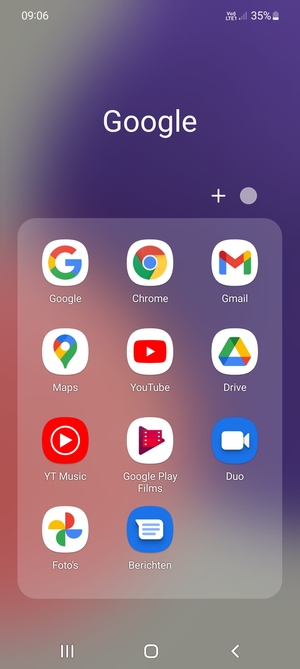 Selecteer Gmail