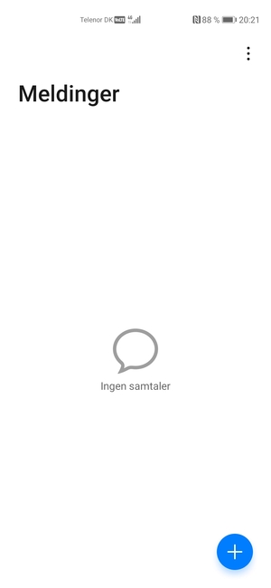 Velg menyknappen