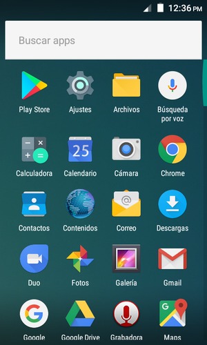 Seleccione Ajustes