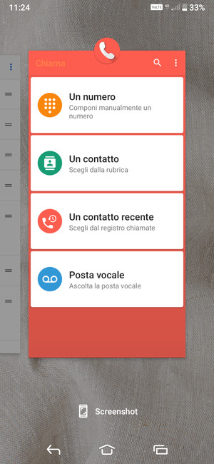 Scorri verso l'alto le app per chiuderle