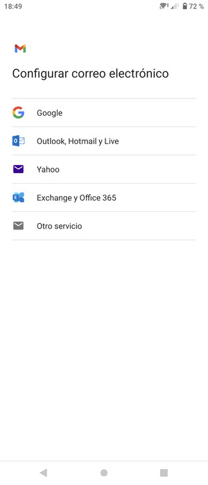 Seleccione Google