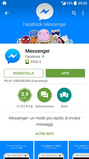 Seleziona APRI